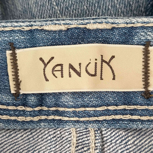 ヤヌーク YANUK クロップドジーンズ レディース 23