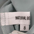 ナチュラルビューティーベーシック NATURAL BEAUTY BASIC スタンドネックゴールドポイントブラウス レディース S