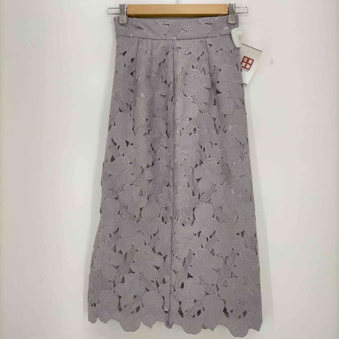 プロポーションバイボディードレッシング PROPORTION BODY DRESSING スプリングフラワーケミカルレースタイトスカート レディース XS