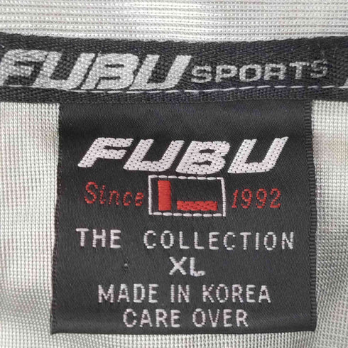 フブ FUBU 90S ロゴ刺繍 ゲーム シャツ メンズ JPN:XL
