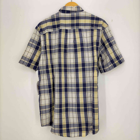 エルエルビーン L.L.Bean 90s ボックスシルエット ボタンダウン半袖チェックシャツ メンズ import:M