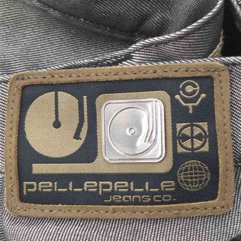 pellepelle 90-00S ワーク ワイド パンツ メンズ UK:34-35