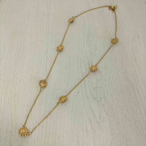 ケイトスペード Kate spade フラワーモチーフ ロングネックレス レディース