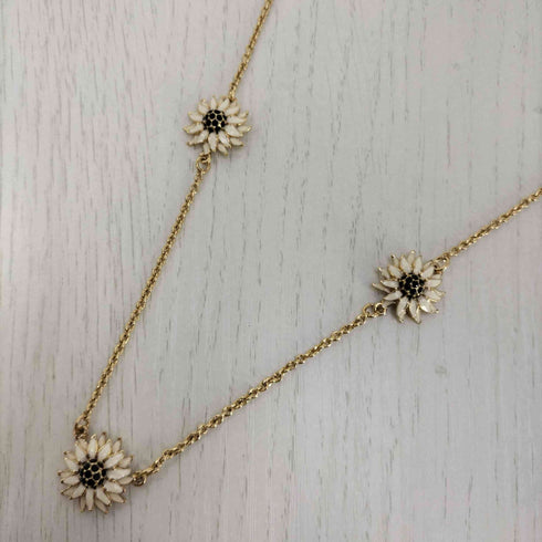 ケイトスペード Kate spade フラワーモチーフ ロングネックレス レディース