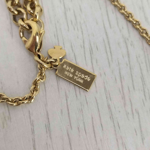 ケイトスペード Kate spade フラワーモチーフ ロングネックレス レディース