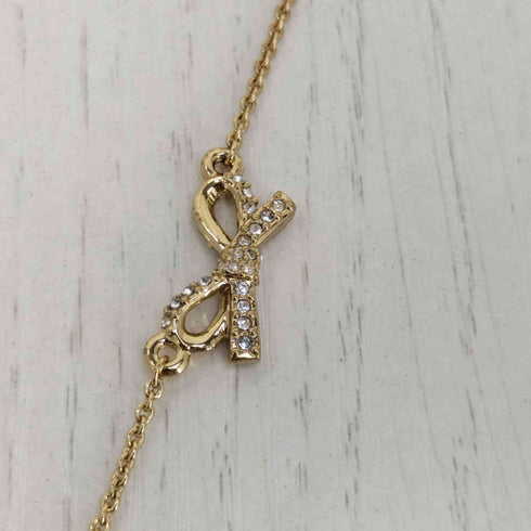 ケイトスペード Kate spade リボンモチーフ ロングネックレス レディース