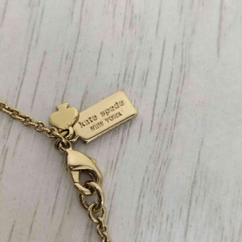 ケイトスペード Kate spade リボンモチーフ ロングネックレス レディース