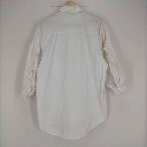 PLUMSTORE フリルデザインシャツ レディース JPN:S
