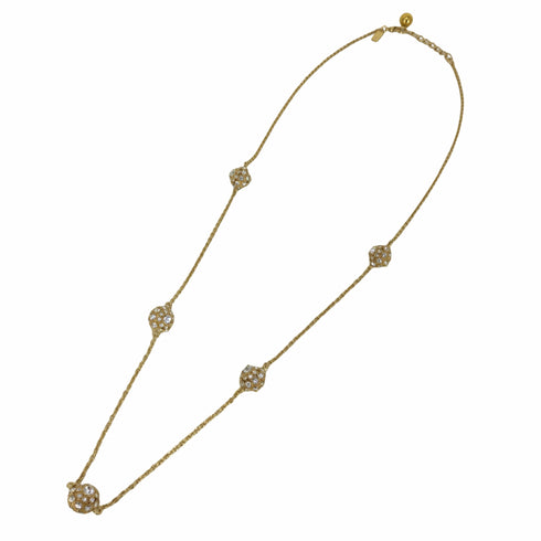 ケイトスペード Kate spade カラーストーン ロングネックレス レディース