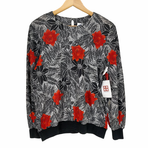 トップノッチ TOPNOTCH MADE IN USA 80s 花柄L/S TEE レディース 10