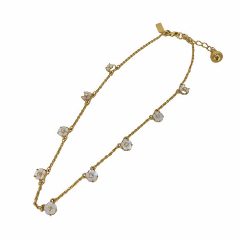 ケイトスペード Kate spade フラワーモチーフ ネックレス レディース
