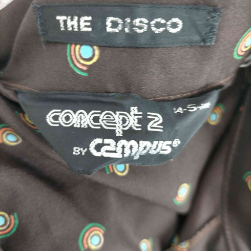 concept z BYcampus THE DISCO 70s 三角タグ ポリシャツ メンズ JPN:S