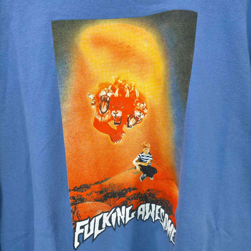 ファッキンオーサム FUCKING AWESOME プリント クルーネック 半袖Tシャツ メンズ JPN:XL
