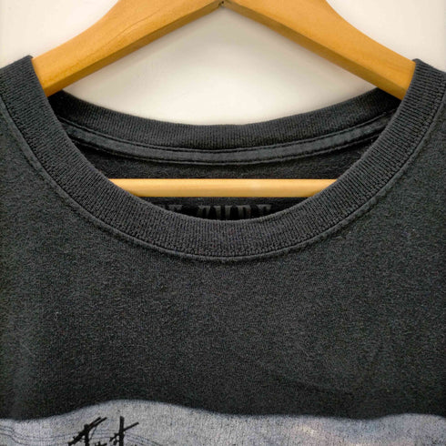 オフィシャル プリント クルーネック半袖Tシャツ メンズ import:XL