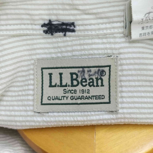 エルエルビーン L.L.Bean BD S/S シアサッカーストライプシャツ メンズ JPN:S