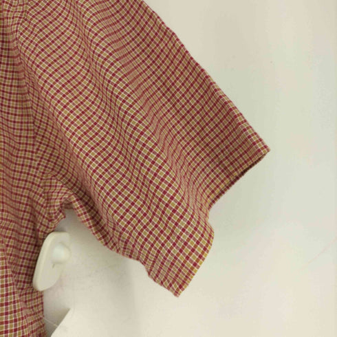 GEAR SPORTS S/S チェックシャツ メンズ JPN:M