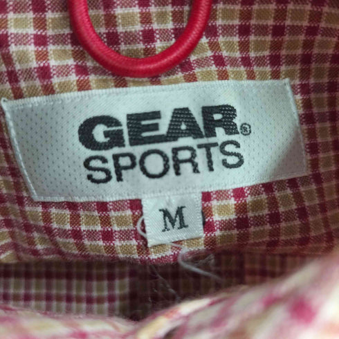 GEAR SPORTS S/S チェックシャツ メンズ JPN:M