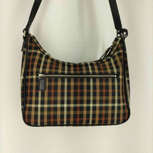 ダックス DAKS レザー切替 ショルダーバッグ レディース