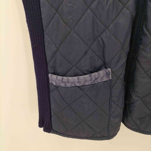 カントリーレジャーウェアー COUNTRY LEISUREWEAR 80-90s MADE IN ENGLAND コード切替 キルティングベスト メンズ