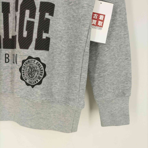trinity college dublin フロントプリント クルーネックスウェット レディース import:XS