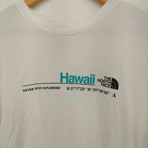 ザノースフェイス THE NORTH FACE hawaii クルーネック コットン Tシャツ メンズ import:M