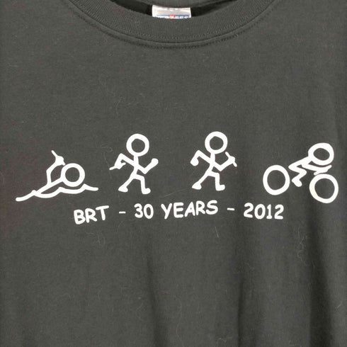 ジャージーズ JERZEES BRT-30 YEARS -2012 両面プリントS/S TEE メンズ JPN:XXL