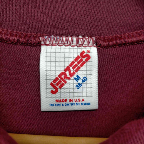 ジャージーズ JERZEES 80s USA製 シングルステッチ クルーネックTシャツ メンズ JPN:M