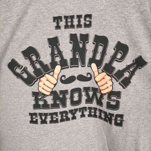 ギルダン GILDAN THIS GRANDPA KNOWS EVERYTHING S/S TEE メンズ 3XL