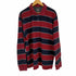 セントジョンズベイ ST JOHN'S BAY ボーダー柄 L/Sポロシャツ メンズ JPN:XL