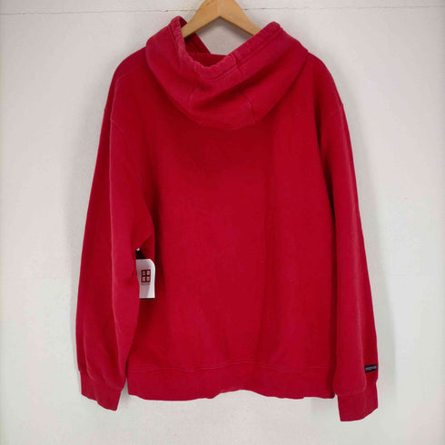 ジャンスポーツ JanSport DENISON UNIVERSITY BIG RED カレッジプリントプルーオーバーパーカー メンズ JPN:XL