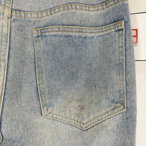 NANOSTYDIO ブーツカットデニムパンツ メンズ