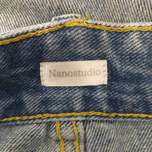 NANOSTYDIO ブーツカットデニムパンツ メンズ