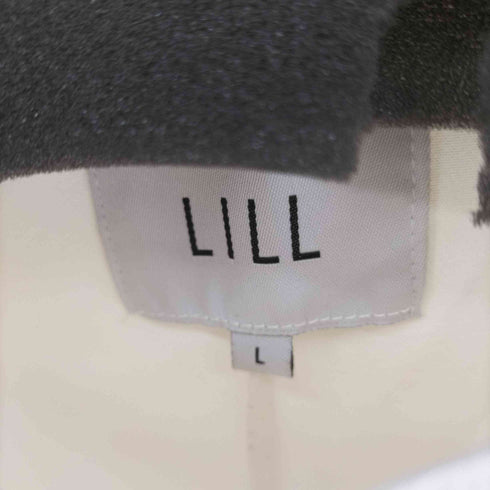 リル LILL ハーフスリーブドルマンバンドカラーシャツ メンズ JPN:L