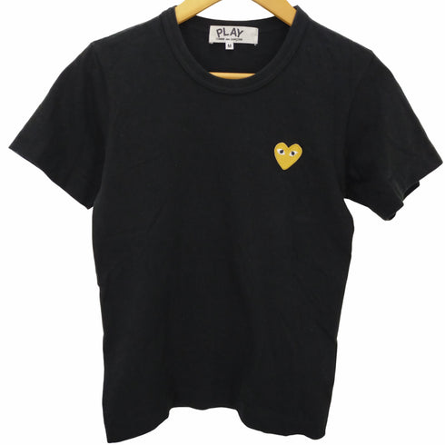 プレイコムデギャルソン PLAY COMME des GARCONS Gold Heart T-Shirt レディース JPN:M