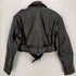 ザラ ZARA フェイクレザークロップドライダースジャケット レディース import:XS