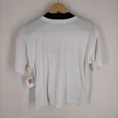 ディスコート Discoat 半袖アメリカンロゴTシャツ レディース JPN:M