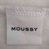 マウジー moussy SIDE GATHER LS Tシャツ レディース FREE