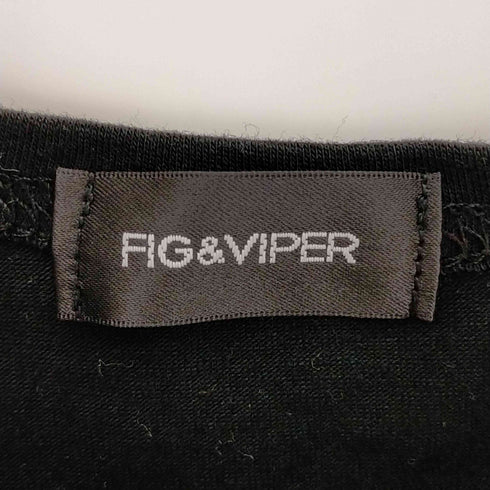 フィグアンドヴァイパー FIG&VIPER レースアップカットTOP レディース FREE