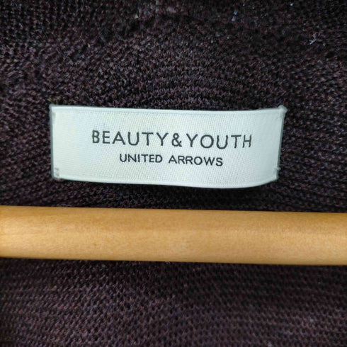 ビューティーアンドユースユナイテッドアローズ BEAUTY & YOUTH UNITED ARROWS ホールガーメントバックボリュームVネックニット -ウォッシャブル- レディース