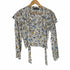 ザラ ZARA 花柄 レーヨンブラウス レディース JPN:M