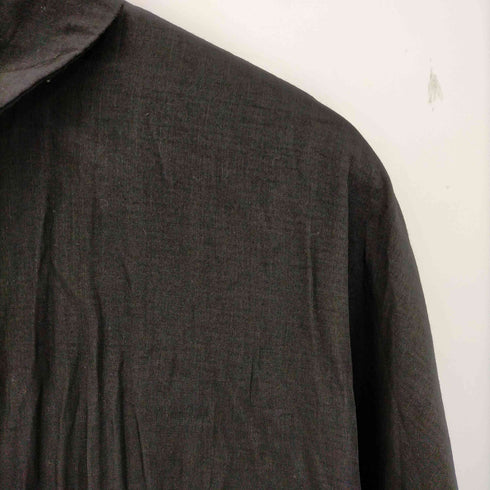 ハグユー HUG.U レーヨン混 ロングシャツワンピース レディース FREE
