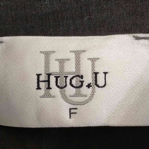 ハグユー HUG.U レーヨン混 ロングシャツワンピース レディース FREE