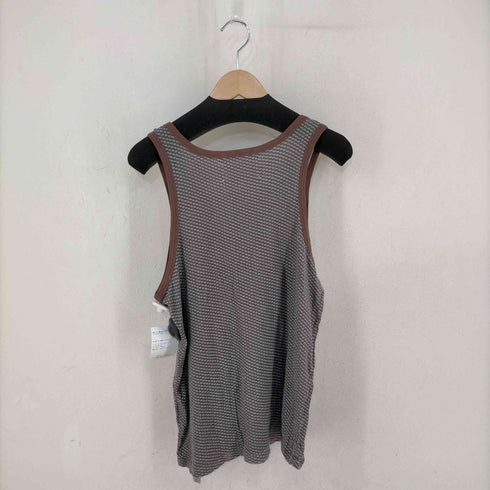 マルタンマルジェラ Martin Margiela 本人期 10 小紋柄 タンクトップ メンズ EUR:48