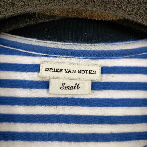 ドリスヴァンノッテン DRIES VAN NOTEN ボーダー Vネックカットソー メンズ import:S