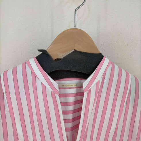 ヌキテパ NE QUITTEZ PAS Poplin Stripe Big Shirts Dress メンズ FREE