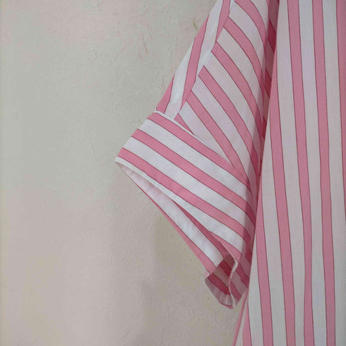 ヌキテパ NE QUITTEZ PAS Poplin Stripe Big Shirts Dress メンズ FREE