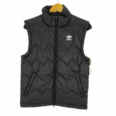 アディダス adidas Superstar Puffy Vest キルティングベスト ワンポイント メンズ FREE