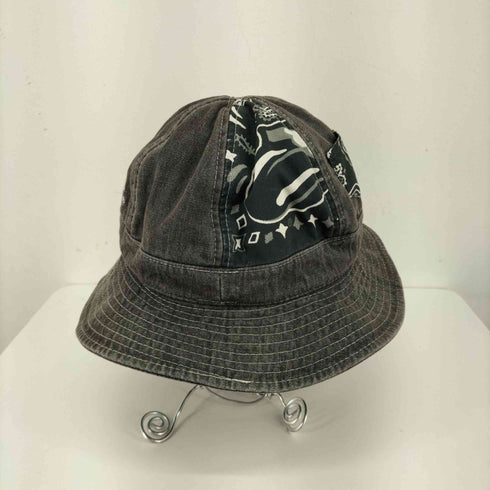 ザ ローリング ストーンズ バイ ロック ア シアター The Rolling Stones BY ROCK A THEATER ペイズリー切替バケットハット メンズ 58cm