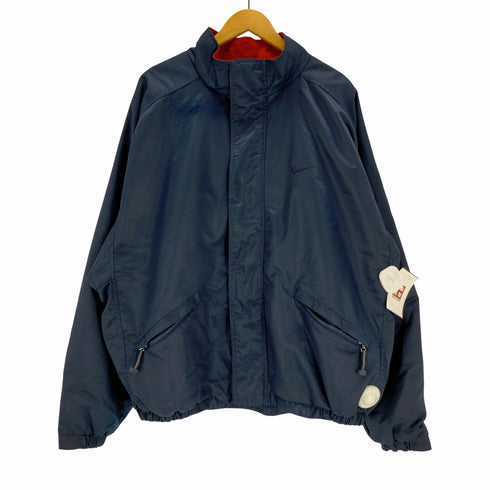 ナイキ NIKE 90s フィリピン製 ハイネック ナイロンジャケット メンズ import:XL