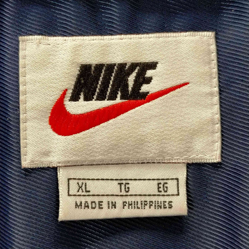 ナイキ NIKE 90s フィリピン製 ハイネック ナイロンジャケット メンズ import:XL